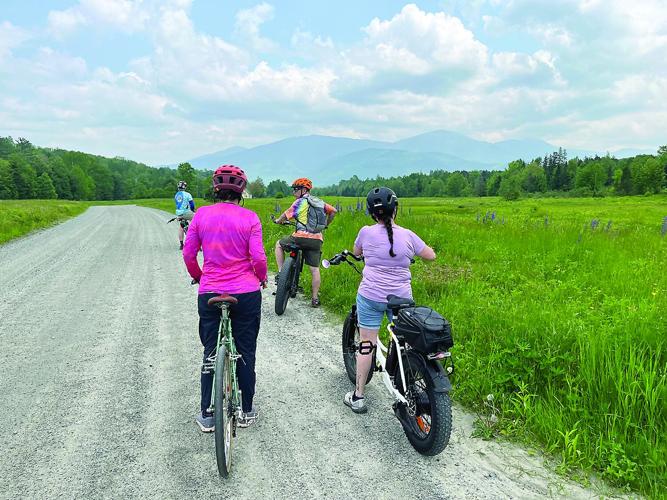 Wheel Family Fun - Tour de NH - Riders on Valley Road