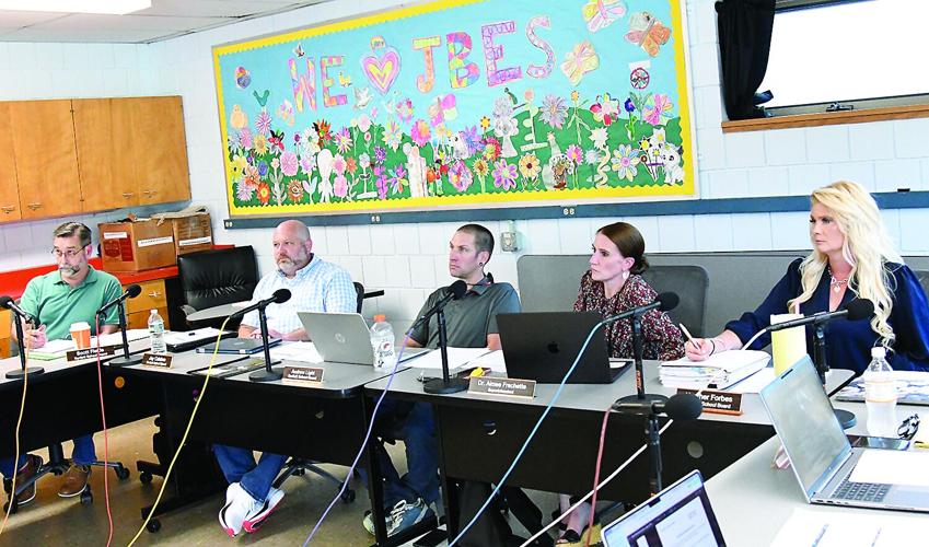 Bartlett School Board - PLC Days - Aimee Frechette and full board