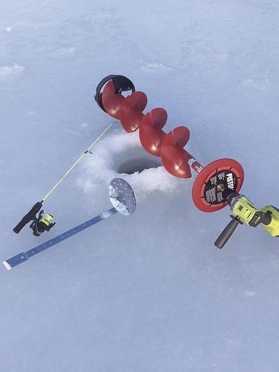 Fishing Column - ice fishing time