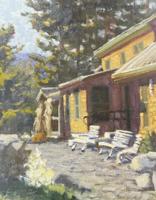 Diane Scott to paint plein air at Harvest Gold Gallery July 2