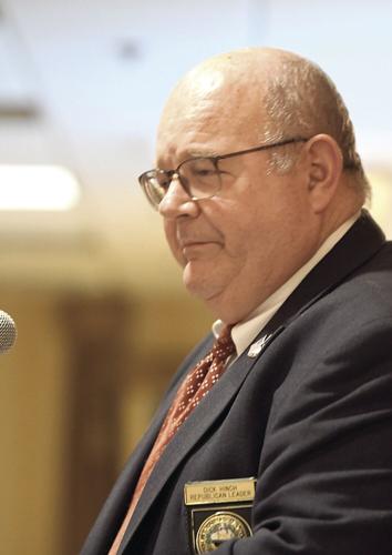 Speaker Hinch dies from COVID - Dick Hinch