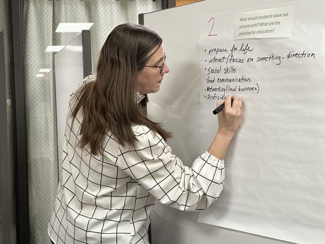 Sandy Pouliot, Berlin Elementary School assistant principal for grades K-2