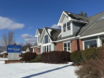 Northway Bank exterior, Main Street, Gorham