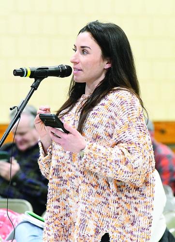 Bartlett School Meeting - Brittany Russo talking non-contracted staff