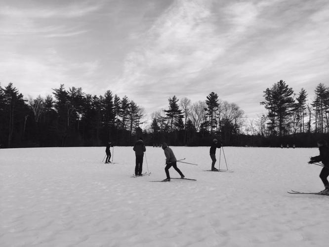 KHS students practice on snowcovered fields