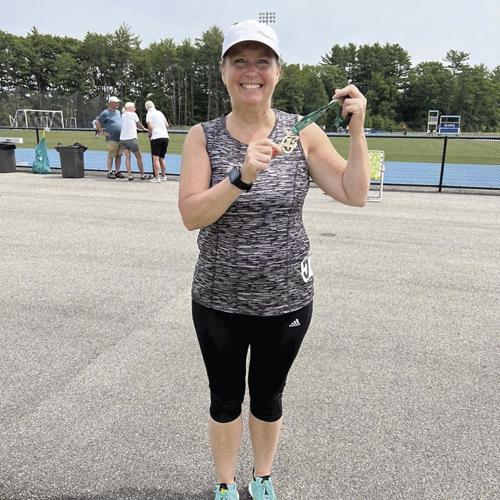 Maine Senior Games - Sherri Desmarais powerwalk
