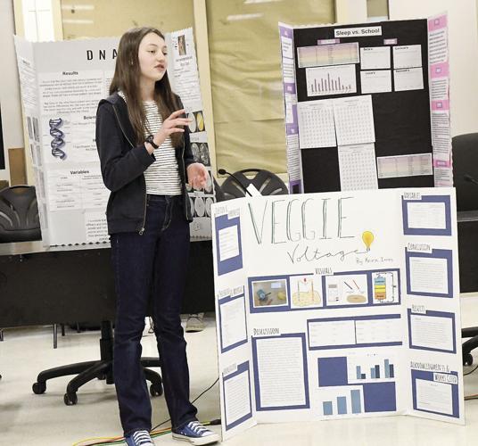 Conway School Board - Middle School Scientists - Kiera Innis presentation