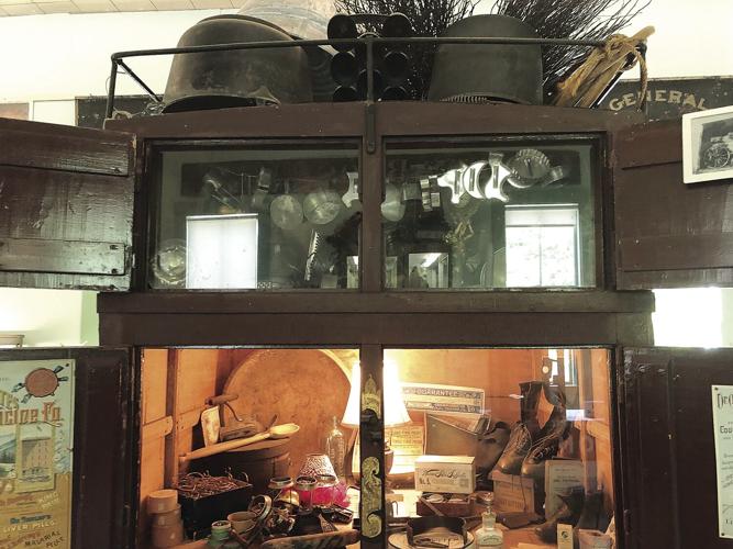 Madison Historical Society Exhibit wagon open