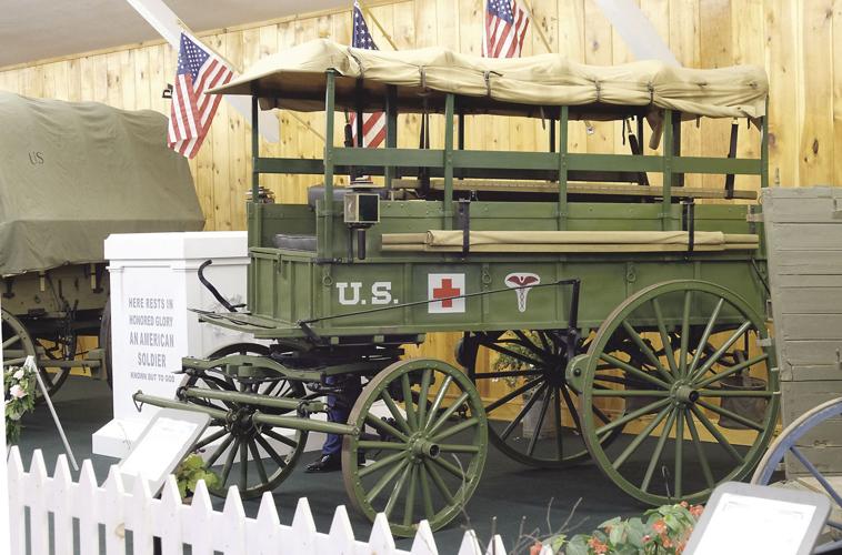 10-1-18 FRYEBURG FAIR Wagons WWI Ambulance