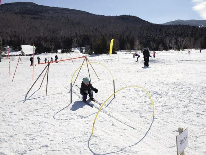 Nordic Tracks- Great Glen Trails Bill Koch League obstacles