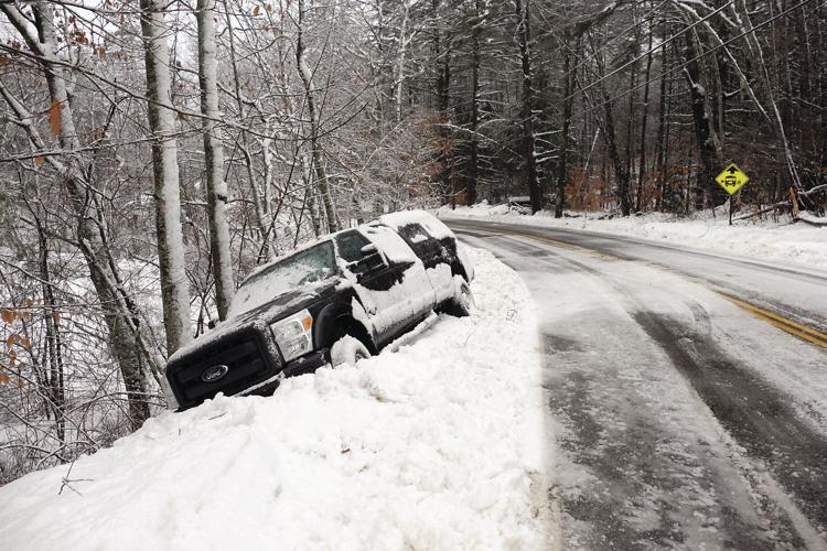11-27-18 Storm_RT 153 TRUCK OFF ROAD