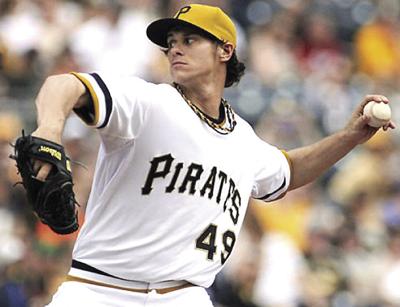 Jeff Locke with the Pirates