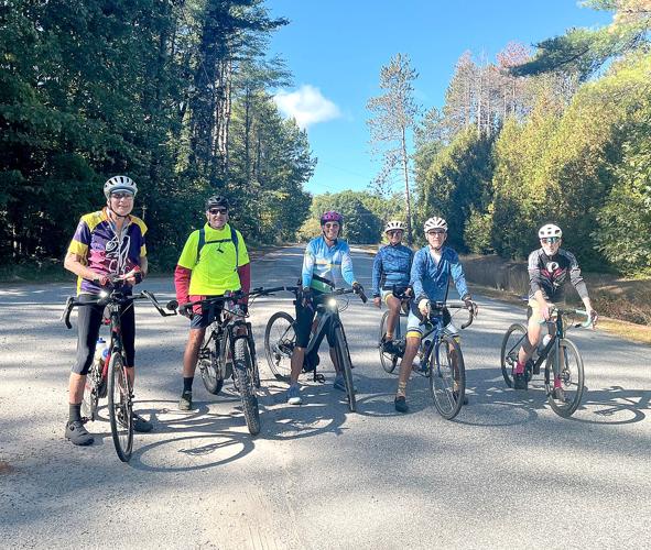 Wheel Family Fun - Frog Alley in Fryeburg - MWV Bike Club group