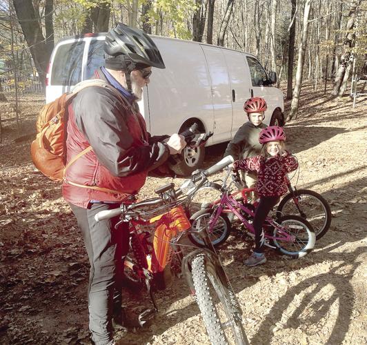 Wheel Family Fun - Peter Minnich with grandkids