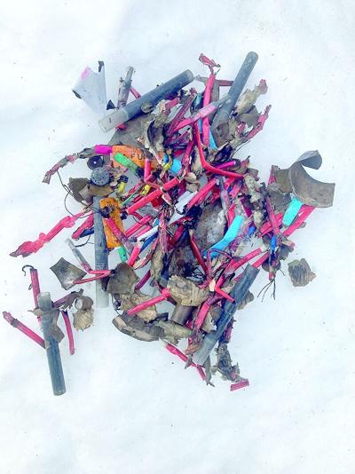 EP w9 shorey letter fireworks debris