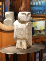 Harvest Gold Gallery welcomes new owl sculpture to its collection