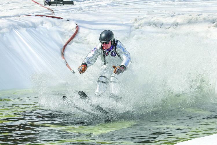 03-29-26 King Pine Pond Skim landing splash