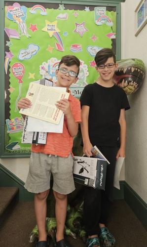 David and Peter Barth participated and completed the Berlin summer reading program