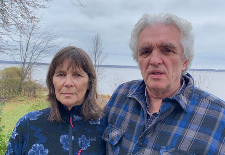 Marie Pinault and Denis Masson