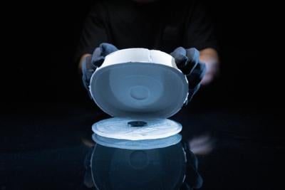 A record has been made of ice to highlight melting of glaciers