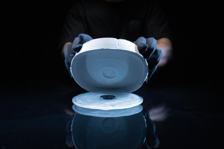 A record has been made of ice to highlight melting of glaciers