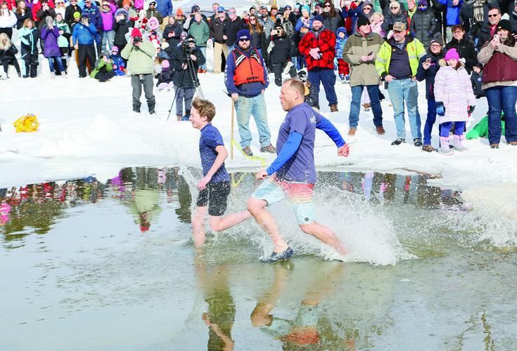 02-15-25 Harvest Hills Freezing running father-son