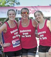 Badasses from the ‘Burg place second in the Tri for a Cure Triathlon