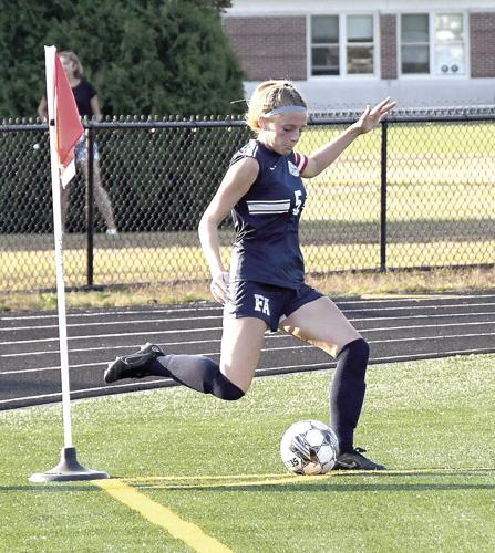 FA girls soccer - Phoebe Sartory