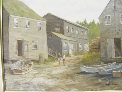 Bill Fein-Two Children Walking