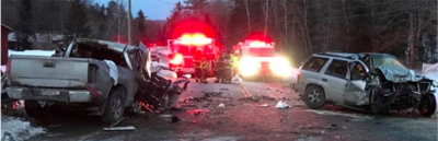 Colebrook man killed in head-on