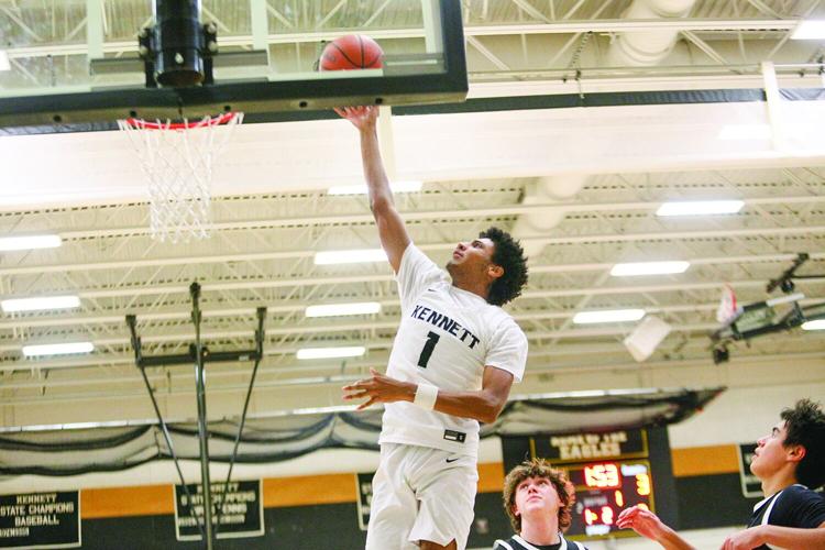 KHS Boys Basketball - Marquis Twomey layup