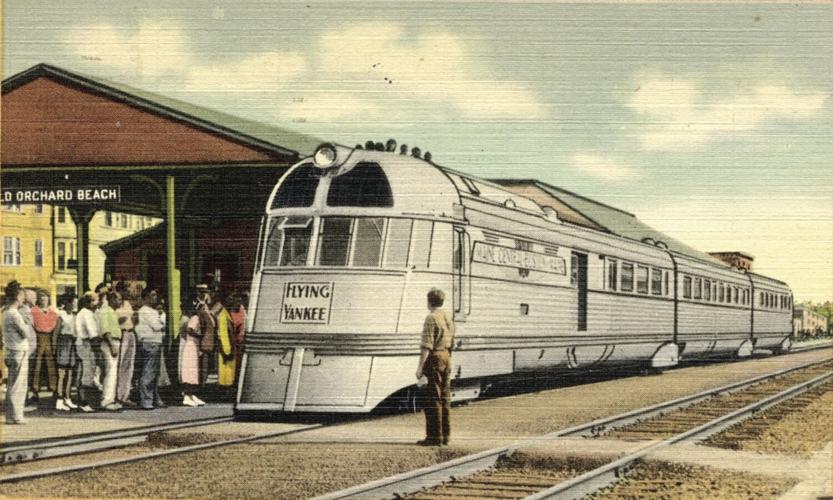 drawing of FY at Old Orchard Beach