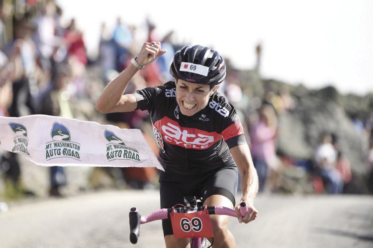 Female winner 45th Mount Washington Hillclimb