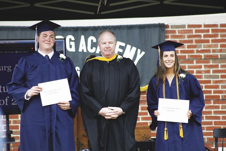 05-29-21 Fryeburg graduation standing for award