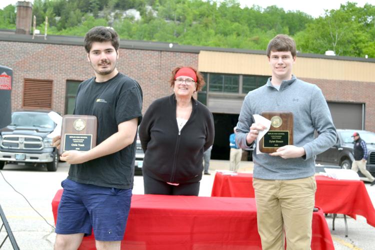 Berlin High School Unified Basketball Coach’s Award - Chris Trask and Dylan Bisson