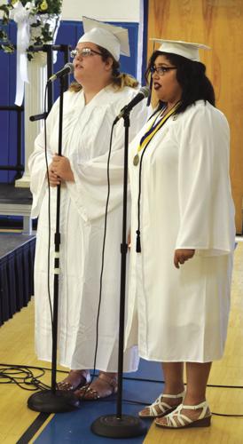 GHS Graduation - Seniors Brianna Taylor and Elizabeth Anderson