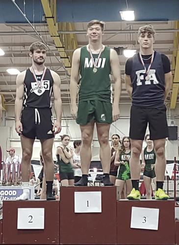 FA Boys Indoor Track - Logan Walton third in 55 meters
