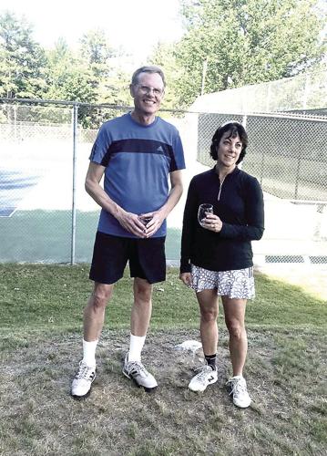 Bridgton Member-Guest consolation finali champions - Rick Siegrist and Christine Rothman