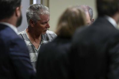 Colin Gray enters the Barrow County courthouse on Sept. 6, 2024, in Winder, Ga.