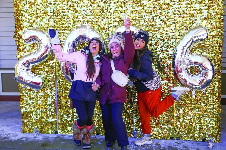 12-31-25 Settlers Noon Years Eve trio silly pose