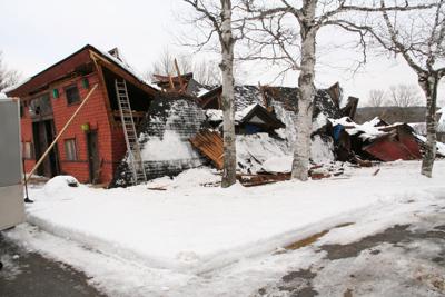 Aston-Lessard barn roof collapses
