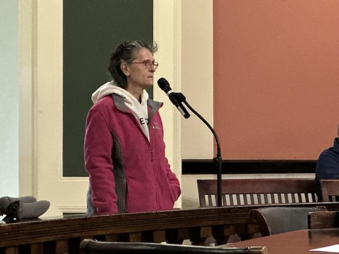 Kent Street resident Lori Korzen comments on management of the Berlin rec center.