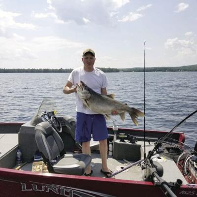 Erik Poland with trout