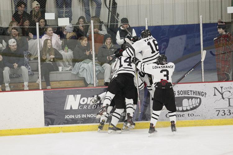 12-28-23 Peter Hall Hockey 1st goal celly 1