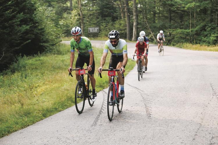 08-17-24 Bicycle Hillclimb cluster on course medium