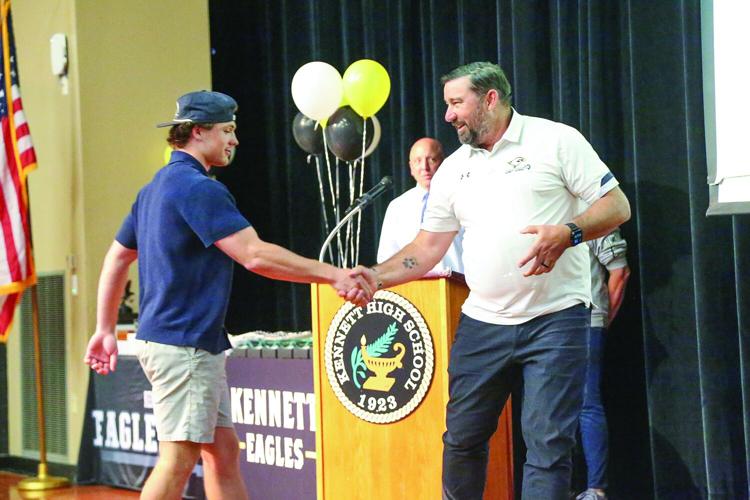 06-08-26 KHS Sports Awards blax needham handshake