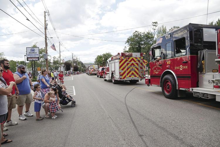 07-04-22 4th Conway Parade wide fire trucks