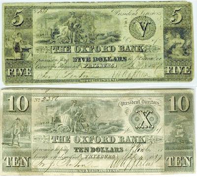 EP w34 in ye olden times Banknotes of the Oxford bank of Fryeburg, A Counterfeiting .tif