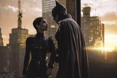 The Batman-Zoe Kravitz and Robert Pattinson