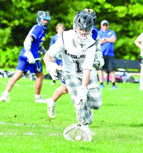 KHS Boys LAX - Richie Vargus in goal